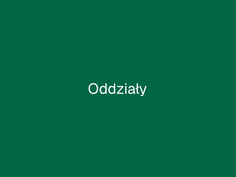 Oddziały
