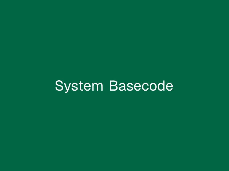 System Basecode