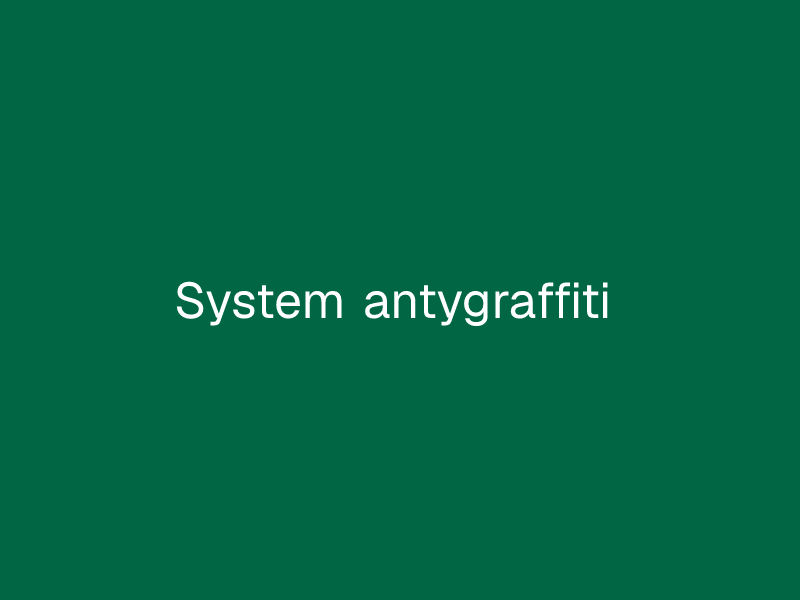 System antygraffiti