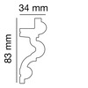 Profil ozdobny TL 3361, Anwendungsbild 1