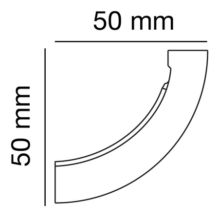 Profil ozdobny TL 3362, Anwendungsbild 1