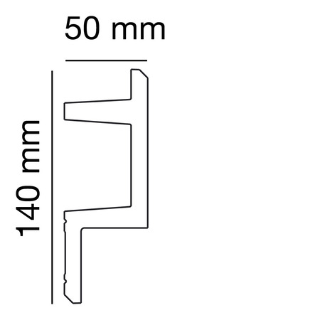 Profil ozdobny TL 3383, Anwendungsbild 1