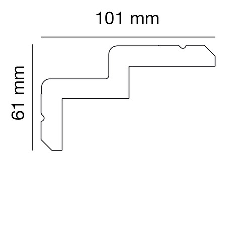 Profil ozdobny TL 3390, Anwendungsbild 1
