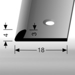 Aluminiowy profil okalający 3138
