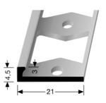 Aluminiowy profil L 3144