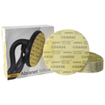 Zestaw tarcz szlifierskich Abranet Yellow Soft, Ø 225 mm, ziarnistość 1xCoarse/2xMedium/2xFine, 3360