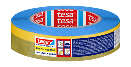 Precyzyjna taśma malarska 2w1 Tesa 4460, 3017