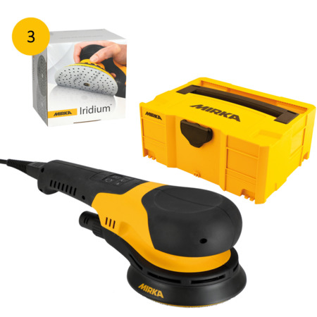 Szlifierka rotacyjna i polerka Mirka DEROS RS 600 3306