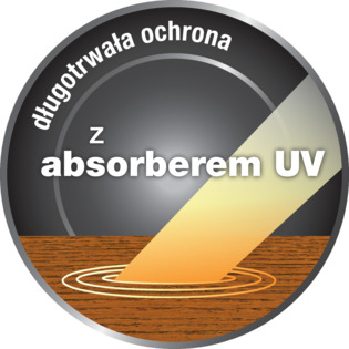 pochłaniaczem promieni UV 